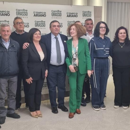 Presentazione liste Carmine Grasso – La buona politica è fatta di persone in ascolto che garantiscono i diritti per tutti