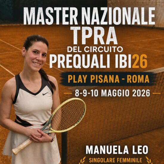 TPRA – Master Nazionale IBI26 a Roma per Manuela Leo