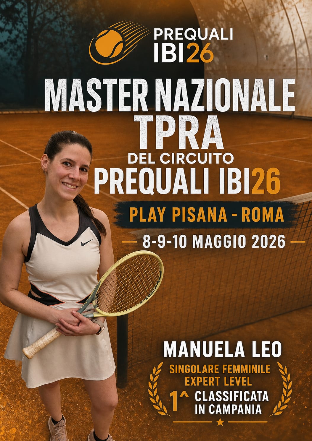 TPRA – Master Nazionale IBI26 a Roma per Manuela Leo