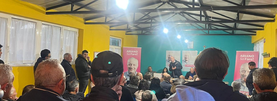 Elezioni Ariano – Un patto con le contrade, Cardinale al Tesoro: “Ascoltare tutti per costruire il futuro”