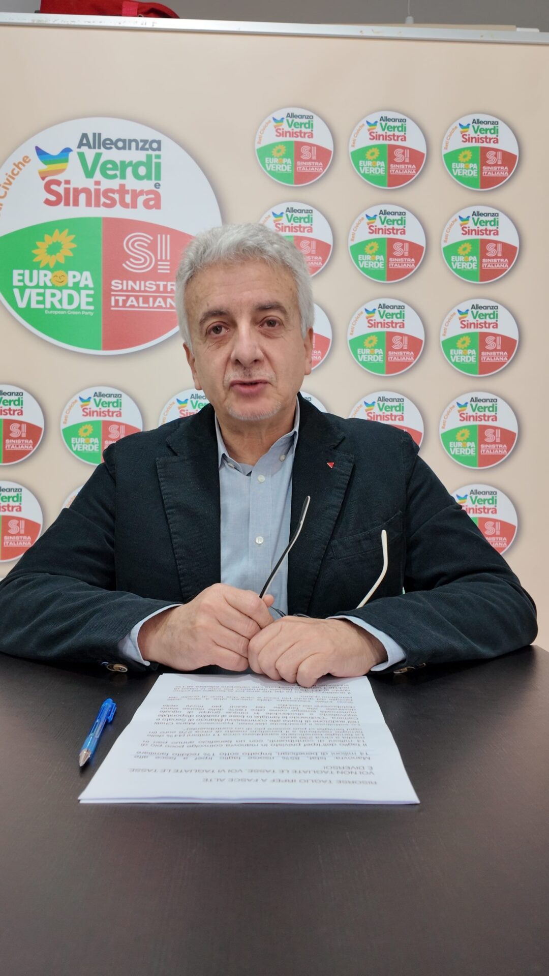 L’on. Francesco Mari di AVS ad Ariano a sostegno del Campo Largo che supporta Carmine Grasso sindaco